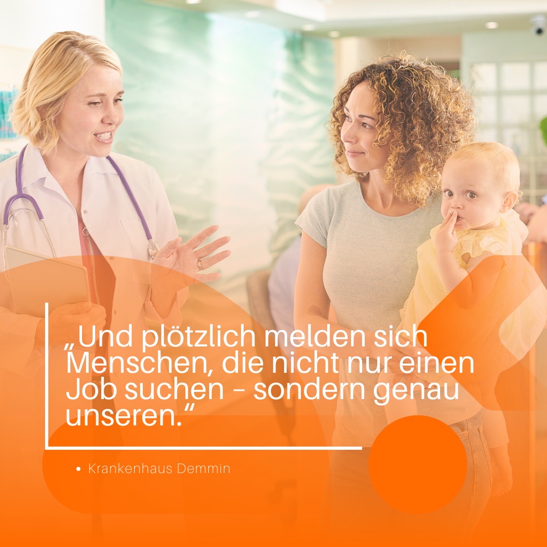 Referenz: Krankenhaus Demmin — Erfolgsgeschichte Fachkräftegewinnung in Demmin, MV